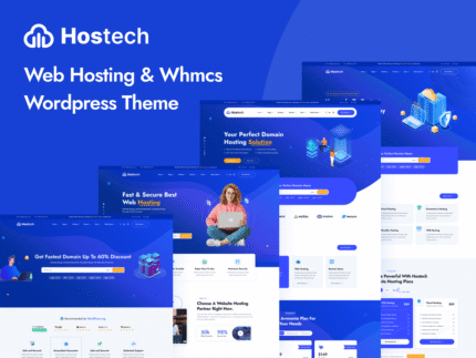 Hostech - Web hosting & WHMCS WordPress theme